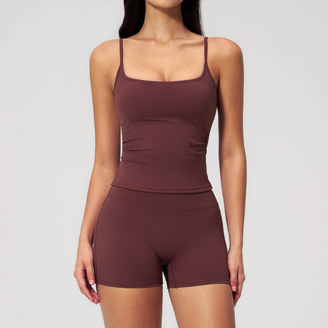 Ensemble brassière et short de sport KAVYRA - vue principale